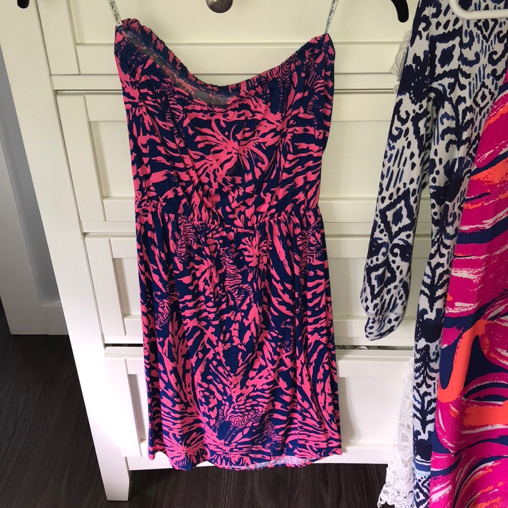 XS Lilly Pulitzer off the shoulder